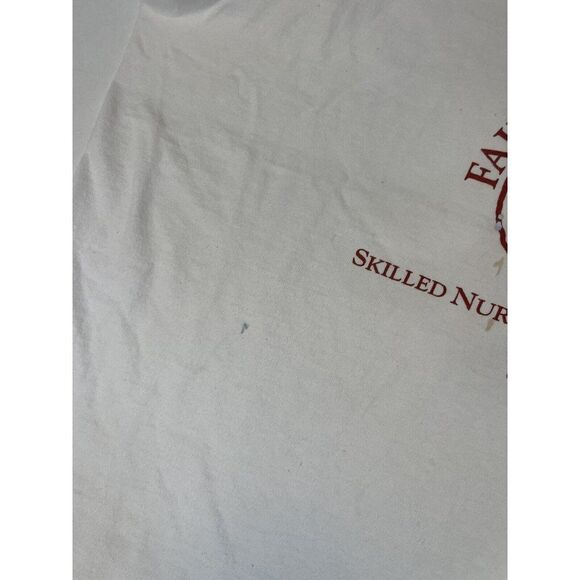 VINTAGE Aids Walk Miami 1996 Graphic Tank Top Women XL White 90s Single Stitch - Picture 7 of 12